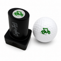 Golf Cart Golf Ball Stamp | Quick-Dry Ink Stamper | Easy Ball Identification | Fun Golf Gift