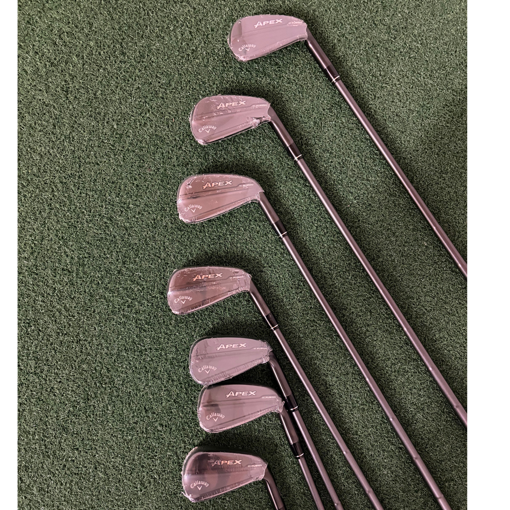 Callaway Apex Ti Fusion Black Custom Iron Set (4-PW)