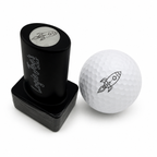 Pocket Rocket Stamp | Quick-Dry Ink Stamper | Easy Ball Identification | Fun Golf Gift