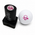 Skull Ball Stamp | Quick-Dry Ink Stamper | Easy Ball Identification | Fun Golf Gift