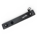 Gray Magnetic Golf Cart Strap Sleeve | Neoprene Rubber | Dual Accessory Magnets | Glove Holder | Carabiner Bag Attachment | 18.5 x 3.5 in