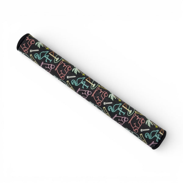 Miami Slice Putter Grip | 3.0 Tour Grip | Premium PU Material | Stable Oversize Feel | Golf Putter Grip – Neon Slice Design