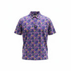 Men's Purple Haze Golf Polo | Moisture-Wicking Performance Stretch Golf Shirt